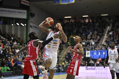 TREVISO 090324 LBA CAMPIONATO NUTRIBULLET TREVISO BASKET - UNAHOTELS REGGIO EMILIA