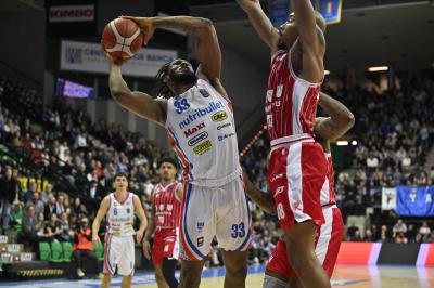 TREVISO 090324 LBA CAMPIONATO NUTRIBULLET TREVISO BASKET - UNAHOTELS REGGIO EMILIA