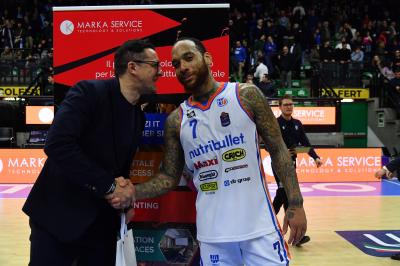 TREVISO 090324 LBA CAMPIONATO NUTRIBULLET TREVISO BASKET - UNAHOTELS REGGIO EMILIA