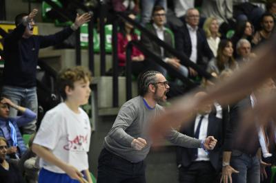 TREVISO 090324 LBA CAMPIONATO NUTRIBULLET TREVISO BASKET - UNAHOTELS REGGIO EMILIA