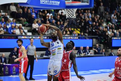 TREVISO 090324 LBA CAMPIONATO NUTRIBULLET TREVISO BASKET - UNAHOTELS REGGIO EMILIA