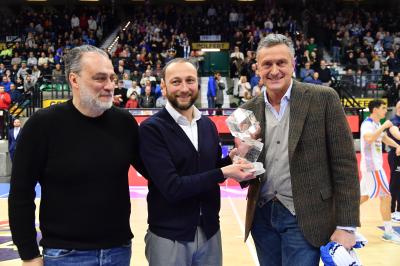 TREVISO 090324 LBA CAMPIONATO NUTRIBULLET TREVISO BASKET - UNAHOTELS REGGIO EMILIA