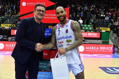 TREVISO 090324 LBA CAMPIONATO NUTRIBULLET TREVISO BASKET - UNAHOTELS REGGIO EMILIA