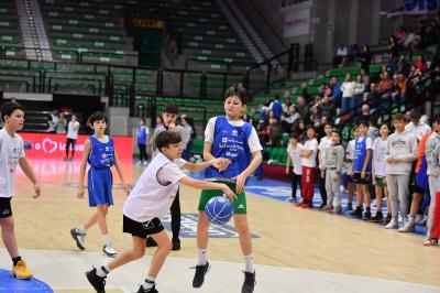 TREVISO 14032024 LBA CAMPIONATO NUTRIBULLET TREVISO BASKET - SCHOOL CUP 2024