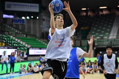 TREVISO 14032024 LBA CAMPIONATO NUTRIBULLET TREVISO BASKET - SCHOOL CUP 2024