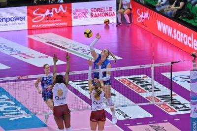 TREVISO 27032024 LEGAVOLLEY FEMMINILE  PLAY-OFF PROSECCO DOC IMOCO - AEROITALIA ROMA