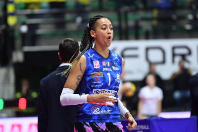 TREVISO 27032024 LEGAVOLLEY FEMMINILE  PLAY-OFF PROSECCO DOC IMOCO - AEROITALIA ROMA