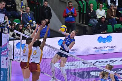 TREVISO 27032024 LEGAVOLLEY FEMMINILE  PLAY-OFF PROSECCO DOC IMOCO - AEROITALIA ROMA