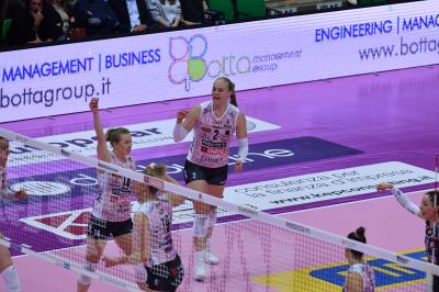 TREVISO 07042024 LEGAVOLLEY FEMMINILE  PLAY-OFF PROSECCO DOC IMOCO - IGOR GORGONZOLA NOVARA