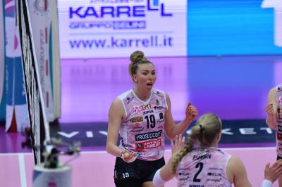 TREVISO 07042024 LEGAVOLLEY FEMMINILE  PLAY-OFF PROSECCO DOC IMOCO - IGOR GORGONZOLA NOVARA