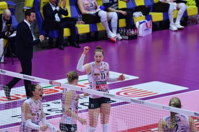TREVISO 07042024 LEGAVOLLEY FEMMINILE  PLAY-OFF PROSECCO DOC IMOCO - IGOR GORGONZOLA NOVARA