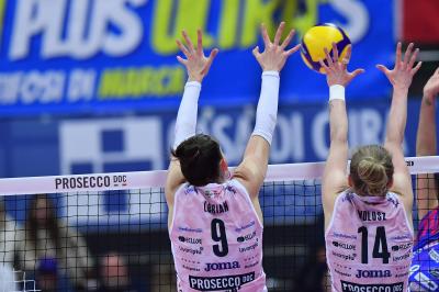 TREVISO 07042024 LEGAVOLLEY FEMMINILE  PLAY-OFF PROSECCO DOC IMOCO - IGOR GORGONZOLA NOVARA