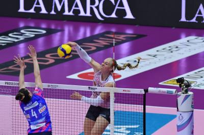 TREVISO 07042024 LEGAVOLLEY FEMMINILE  PLAY-OFF PROSECCO DOC IMOCO - IGOR GORGONZOLA NOVARA