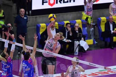TREVISO 07042024 LEGAVOLLEY FEMMINILE  PLAY-OFF PROSECCO DOC IMOCO - IGOR GORGONZOLA NOVARA