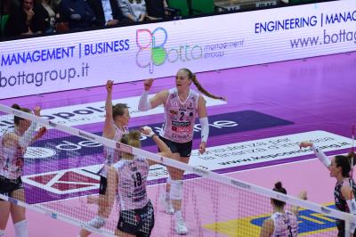 TREVISO 07042024 LEGAVOLLEY FEMMINILE  PLAY-OFF PROSECCO DOC IMOCO - IGOR GORGONZOLA NOVARA