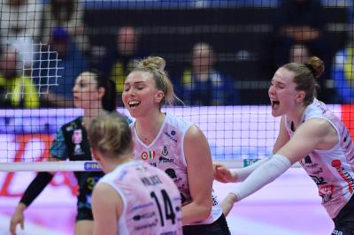 TREVISO 07042024 LEGAVOLLEY FEMMINILE  PLAY-OFF PROSECCO DOC IMOCO - IGOR GORGONZOLA NOVARA