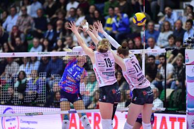 TREVISO 07042024 LEGAVOLLEY FEMMINILE  PLAY-OFF PROSECCO DOC IMOCO - IGOR GORGONZOLA NOVARA
