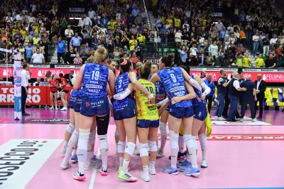 TREVISO 13042024 LEGAVOLLEY FEMMINILE  PLAY-OFF PROSECCO DOC IMOCO - IGOR GORGONZOLA NOVARA