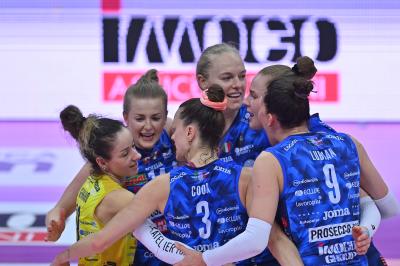 TREVISO 13042024 LEGAVOLLEY FEMMINILE  PLAY-OFF PROSECCO DOC IMOCO - IGOR GORGONZOLA NOVARA