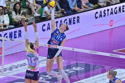 TREVISO 13042024 LEGAVOLLEY FEMMINILE  PLAY-OFF PROSECCO DOC IMOCO - IGOR GORGONZOLA NOVARA