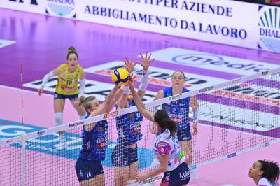 TREVISO 13042024 LEGAVOLLEY FEMMINILE  PLAY-OFF PROSECCO DOC IMOCO - IGOR GORGONZOLA NOVARA