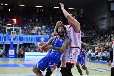 TREVISO 140424 LBA CAMPIONATO NUTRIBULLET TREVISO BASKET - EA7 ARMANI MILANO