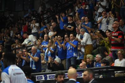 TREVISO 140424 LBA CAMPIONATO NUTRIBULLET TREVISO BASKET - EA7 ARMANI MILANO