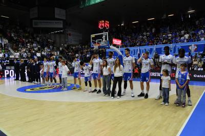 TREVISO 140424 LBA CAMPIONATO NUTRIBULLET TREVISO BASKET - EA7 ARMANI MILANO