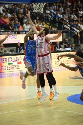 TREVISO 140424 LBA CAMPIONATO NUTRIBULLET TREVISO BASKET - EA7 ARMANI MILANO
