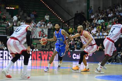 TREVISO 140424 LBA CAMPIONATO NUTRIBULLET TREVISO BASKET - EA7 ARMANI MILANO