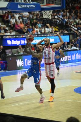 TREVISO 140424 LBA CAMPIONATO NUTRIBULLET TREVISO BASKET - EA7 ARMANI MILANO
