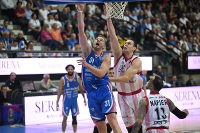 TREVISO 140424 LBA CAMPIONATO NUTRIBULLET TREVISO BASKET - EA7 ARMANI MILANO