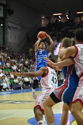 TREVISO 140424 LBA CAMPIONATO NUTRIBULLET TREVISO BASKET - EA7 ARMANI MILANO