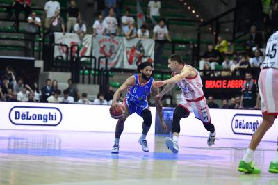 TREVISO 140424 LBA CAMPIONATO NUTRIBULLET TREVISO BASKET - EA7 ARMANI MILANO