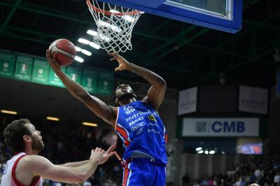 TREVISO 140424 LBA CAMPIONATO NUTRIBULLET TREVISO BASKET - EA7 ARMANI MILANO