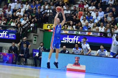 TREVISO 140424 LBA CAMPIONATO NUTRIBULLET TREVISO BASKET - EA7 ARMANI MILANO