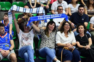 TREVISO 140424 LBA CAMPIONATO NUTRIBULLET TREVISO BASKET - EA7 ARMANI MILANO