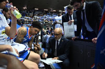 TREVISO 140424 LBA CAMPIONATO NUTRIBULLET TREVISO BASKET - EA7 ARMANI MILANO