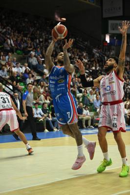 TREVISO 140424 LBA CAMPIONATO NUTRIBULLET TREVISO BASKET - EA7 ARMANI MILANO