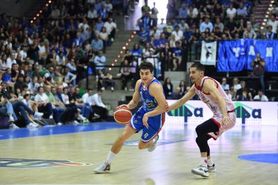 TREVISO 140424 LBA CAMPIONATO NUTRIBULLET TREVISO BASKET - EA7 ARMANI MILANO