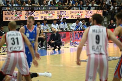 TREVISO 140424 LBA CAMPIONATO NUTRIBULLET TREVISO BASKET - EA7 ARMANI MILANO