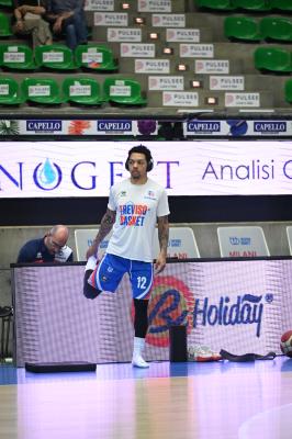 TREVISO 140424 LBA CAMPIONATO NUTRIBULLET TREVISO BASKET - EA7 ARMANI MILANO