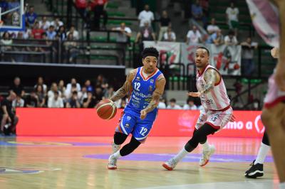 TREVISO 140424 LBA CAMPIONATO NUTRIBULLET TREVISO BASKET - EA7 ARMANI MILANO
