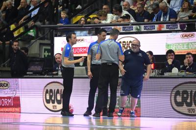 TREVISO 140424 LBA CAMPIONATO NUTRIBULLET TREVISO BASKET - EA7 ARMANI MILANO