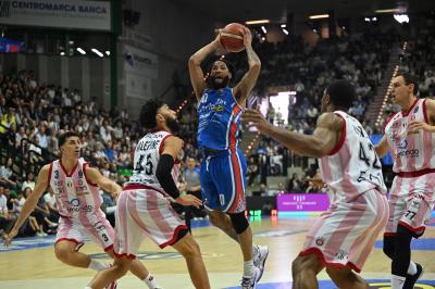 TREVISO 140424 LBA CAMPIONATO NUTRIBULLET TREVISO BASKET - EA7 ARMANI MILANO