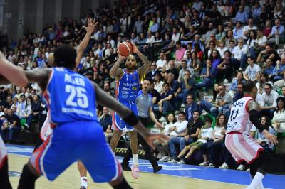 TREVISO 140424 LBA CAMPIONATO NUTRIBULLET TREVISO BASKET - EA7 ARMANI MILANO