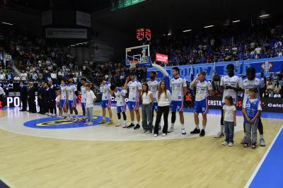 TREVISO 140424 LBA CAMPIONATO NUTRIBULLET TREVISO BASKET - EA7 ARMANI MILANO