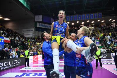 TREVISO 24042024 LEGAVOLLEY FEMMINILE  PLAY-OFF PROSECCO DOC IMOCO - SAVINO DEL BENE SCANDICCI
