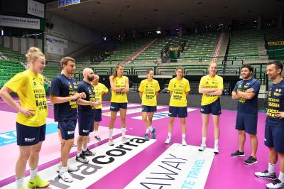 TREVISO 19082024 LEGAVOLLEY FEMMINILE  PROSECCO PRIMO RADUNO SQUADRA