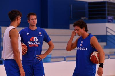 TREVISO 20082024 LBA PRECAMPIONATO NUTRIBULLET TREVISO BASKET - PRIMO RADUNO